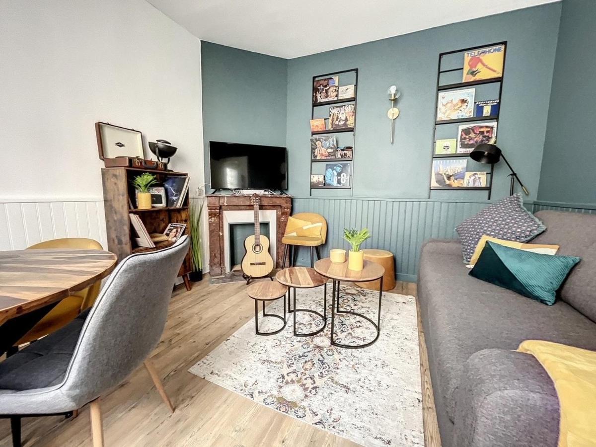 Maison De Ville - Paris En 15 Mn ! - 4 Pers- 1 Bebe - Vintage & Music ! Groslay 外观 照片