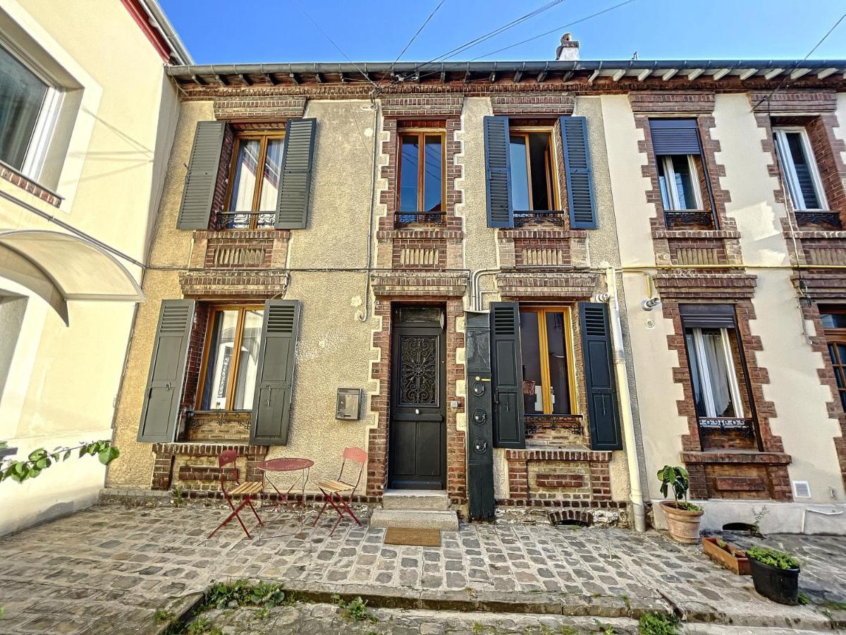 Maison De Ville - Paris En 15 Mn ! - 4 Pers- 1 Bebe - Vintage & Music ! Groslay 外观 照片