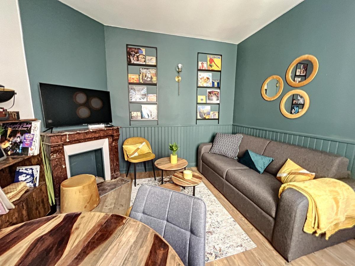 Maison De Ville - Paris En 15 Mn ! - 4 Pers- 1 Bebe - Vintage & Music ! Groslay 外观 照片