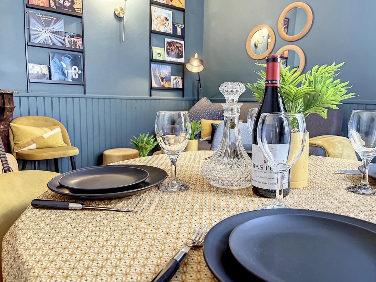 Maison De Ville - Paris En 15 Mn ! - 4 Pers- 1 Bebe - Vintage & Music ! Groslay 外观 照片