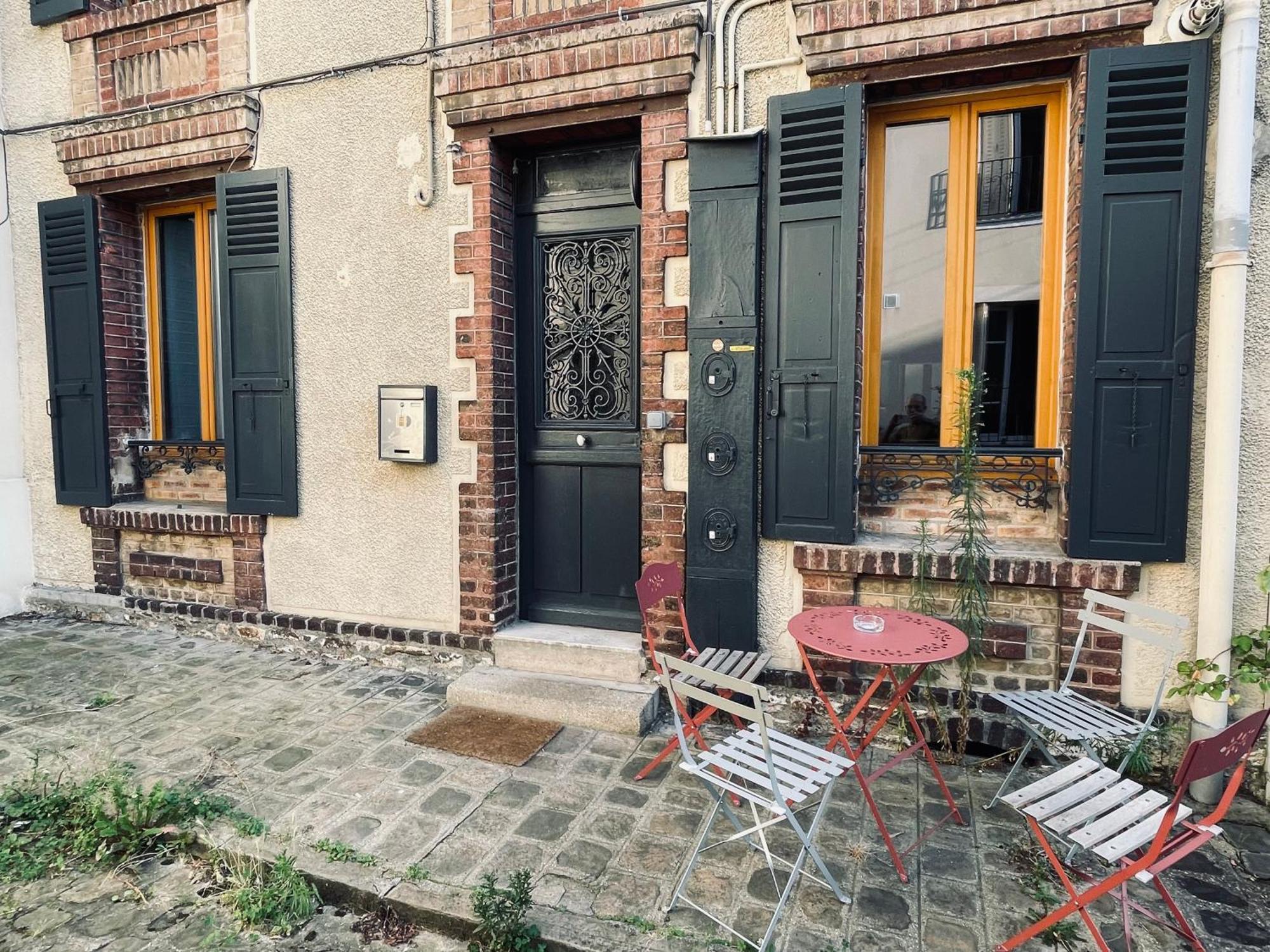Maison De Ville - Paris En 15 Mn ! - 4 Pers- 1 Bebe - Vintage & Music ! Groslay 外观 照片